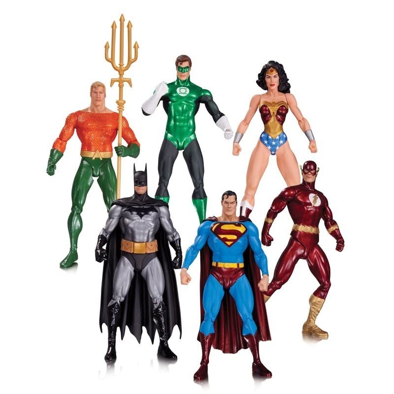 Alex Ross Justice League 6 Pack Action Figure Set : Toy: Amazon